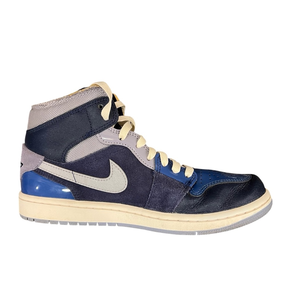NIKE Air Jordan 1 Mid SE Craft Obsidian DR8868-400 Basketball Mens Size 7.5 - Picture 6 of 13